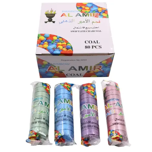 Rainbow Color Charcoal 