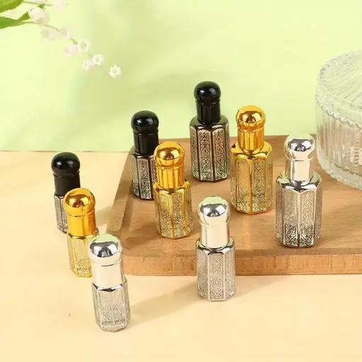 3colours Luxury Attar Perfume Bottles -  12pcs/box   